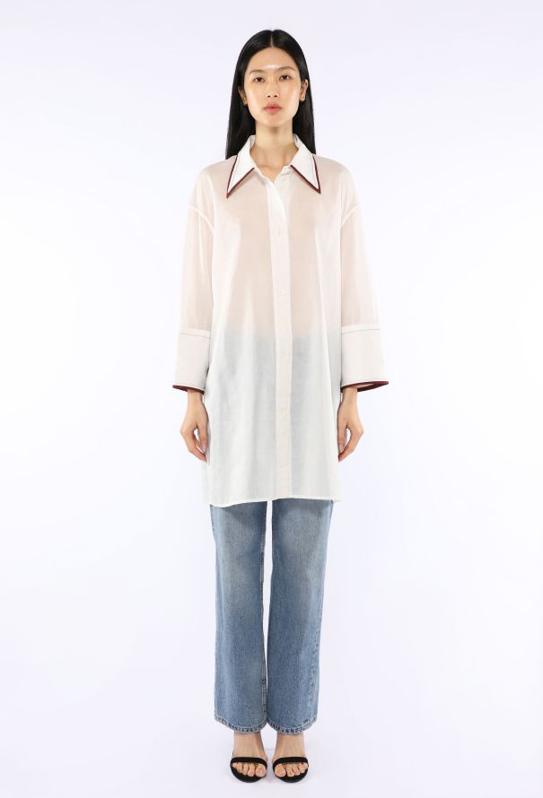 Céline Contrast Trim Top, F/W 2016 - 3