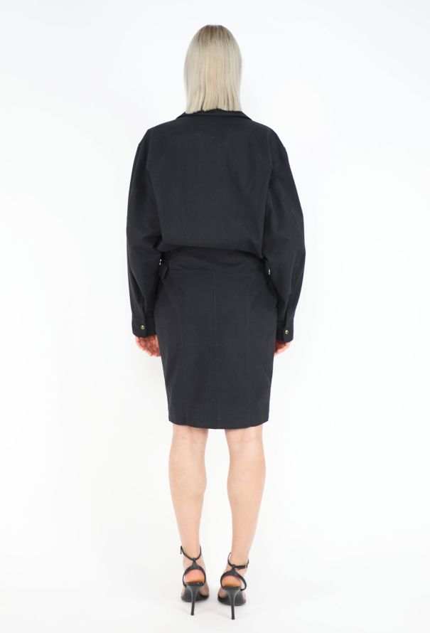 Alaïa ICONIC S/S 1986 Utility Zip Dress - 6