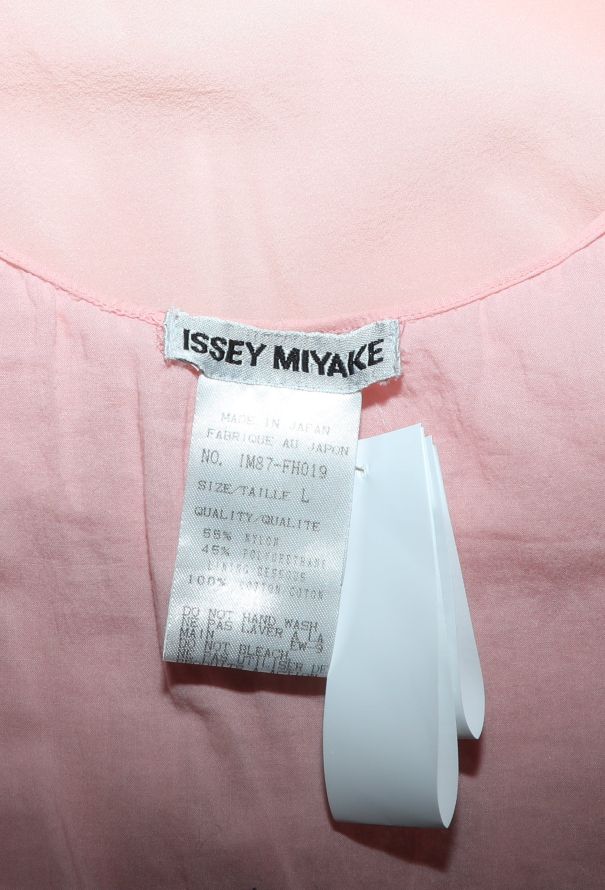 Issey Miyake Late '90s Georgette Overlay Gown - 4