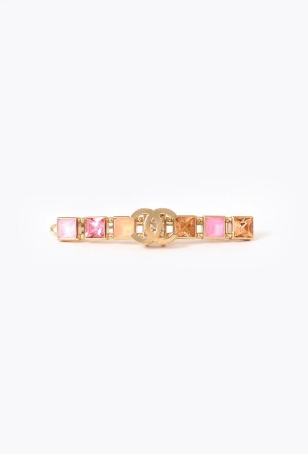Chanel 2021 Strass 'CC' Hair Clip - 1