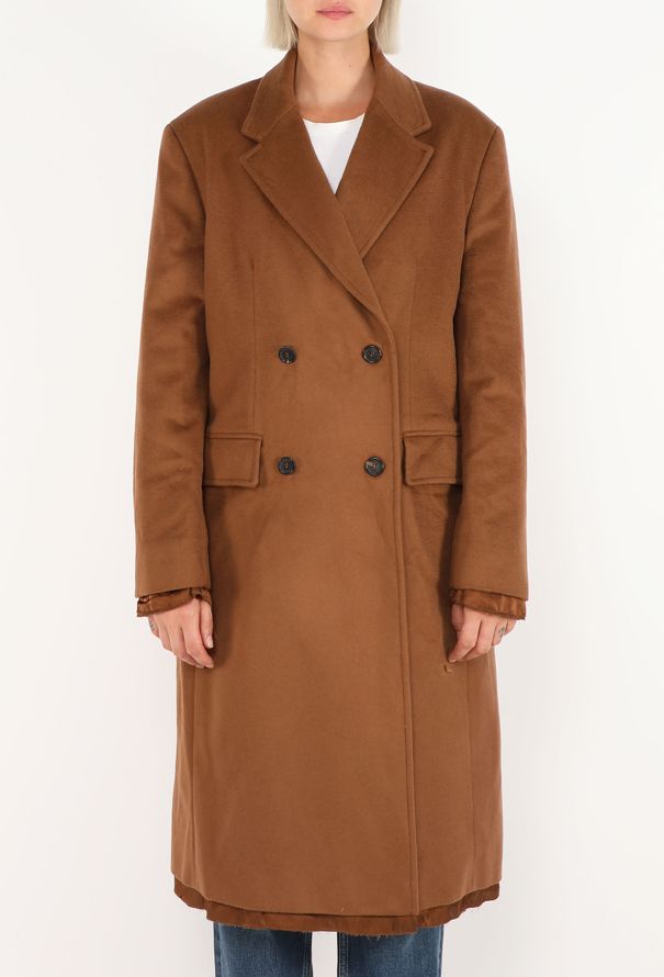 Miu Miu Double-Breasted Notched Coat, 2024 - 3