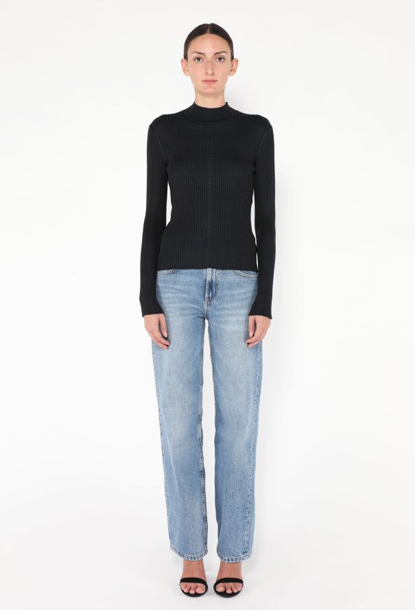 Hermès 2025 Silk Ribbed Médor Sweater - 3