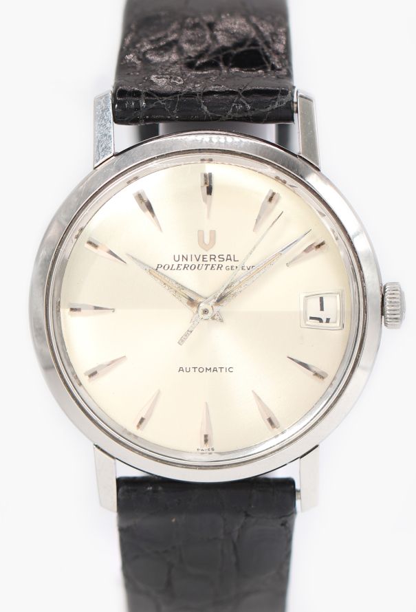 Universal Genève 1960s Polerouter Date Micro-Rotor Watch - 2