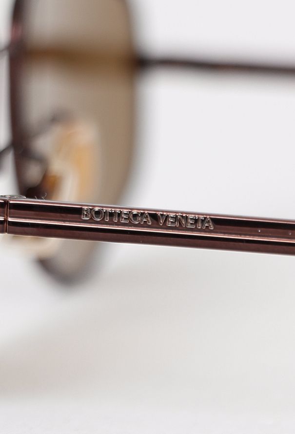 Bottega Veneta 2022 Squared Aviator Sunglasses - 7