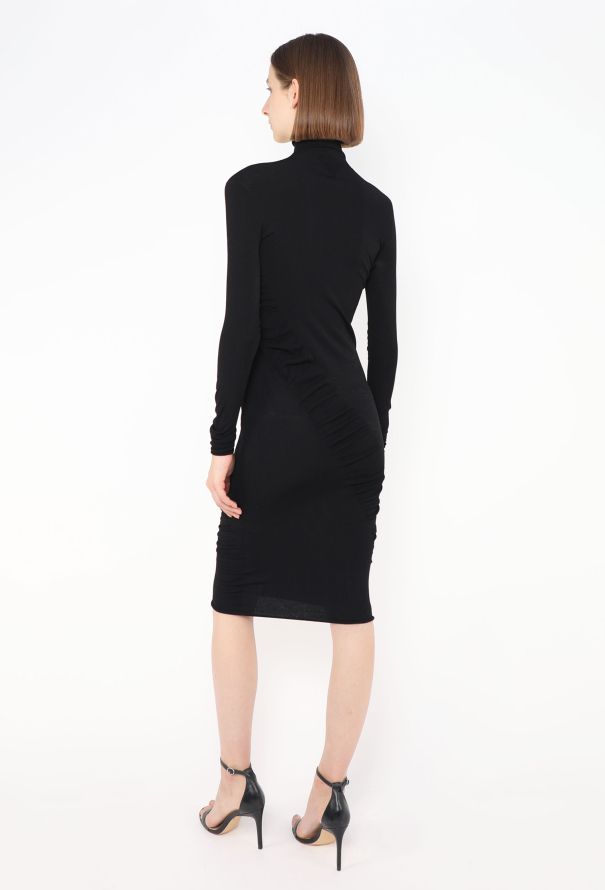 Bottega Veneta 2022 Ruched Bodycon Dress - 4