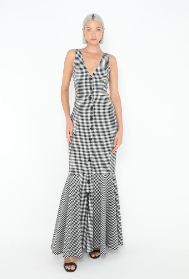 Marissa Webb 2017 Judith Gingham Dress - 1