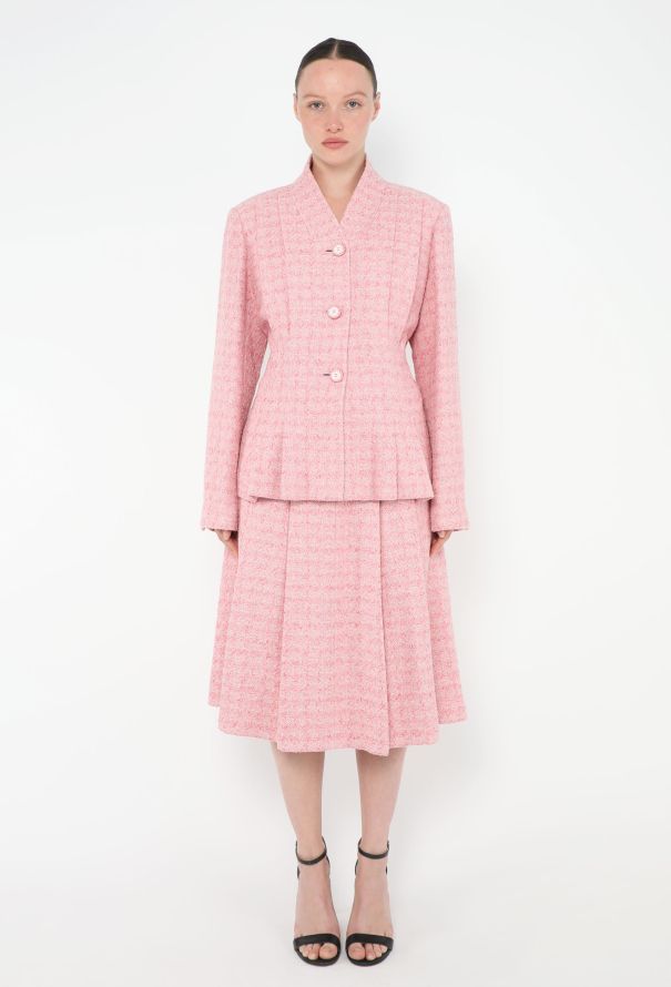 Chanel Resort 2019 'La Pausa' Silk Tweed Ensemble - 1