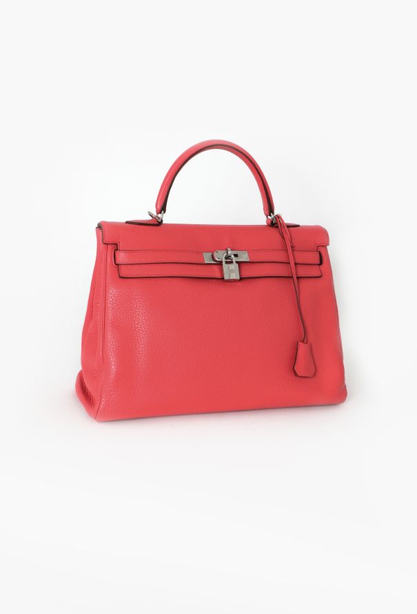 Hermès Rose Jaipur Clémence Kelly Retourné 35 - 4 Hermès Rose Jaipur Clémence Kelly Retourné 35 - 4