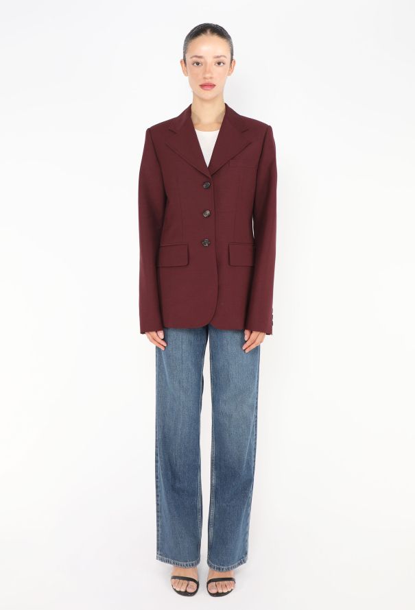 Miu Miu S/S 2025 Mohair Blazer - 5 Miu Miu S/S 2025 Mohair Blazer - 5