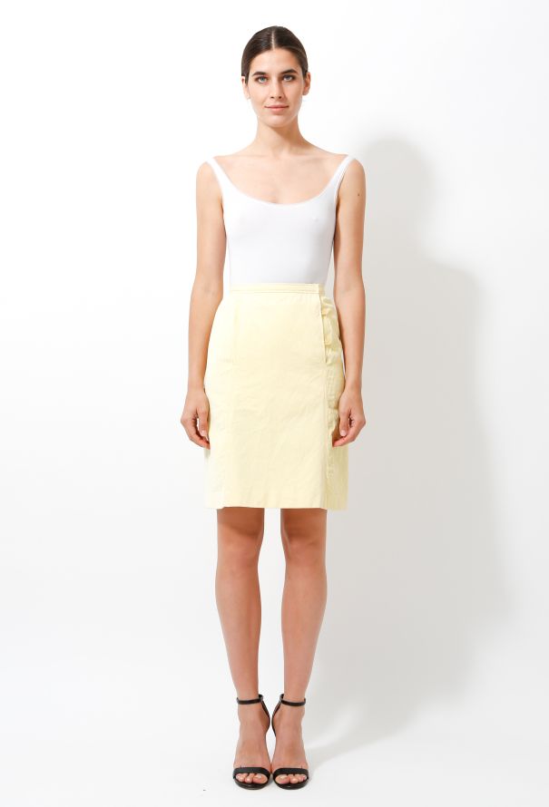 Courrèges 60s Corduroy Skirt - 1