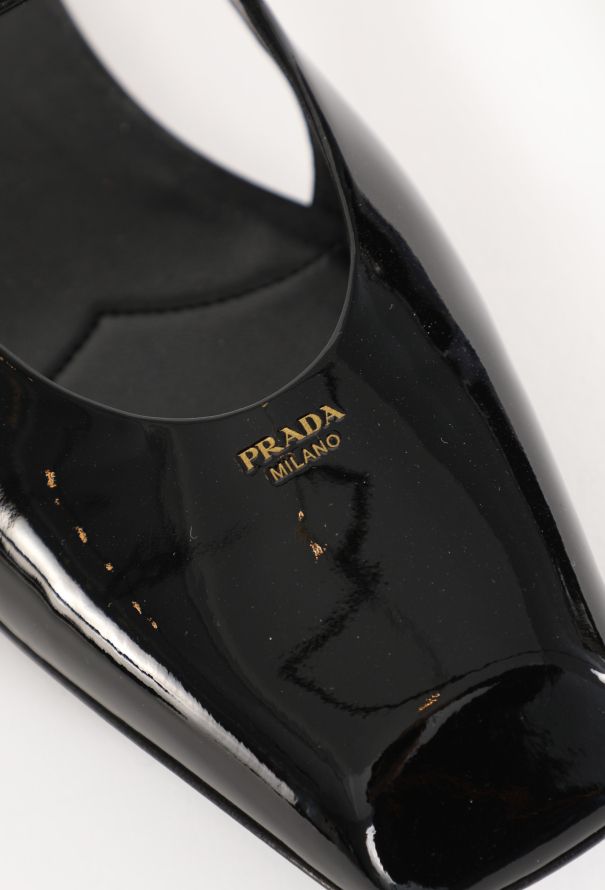 Prada Patent Ballerina Slingbacks, 2025 - 6