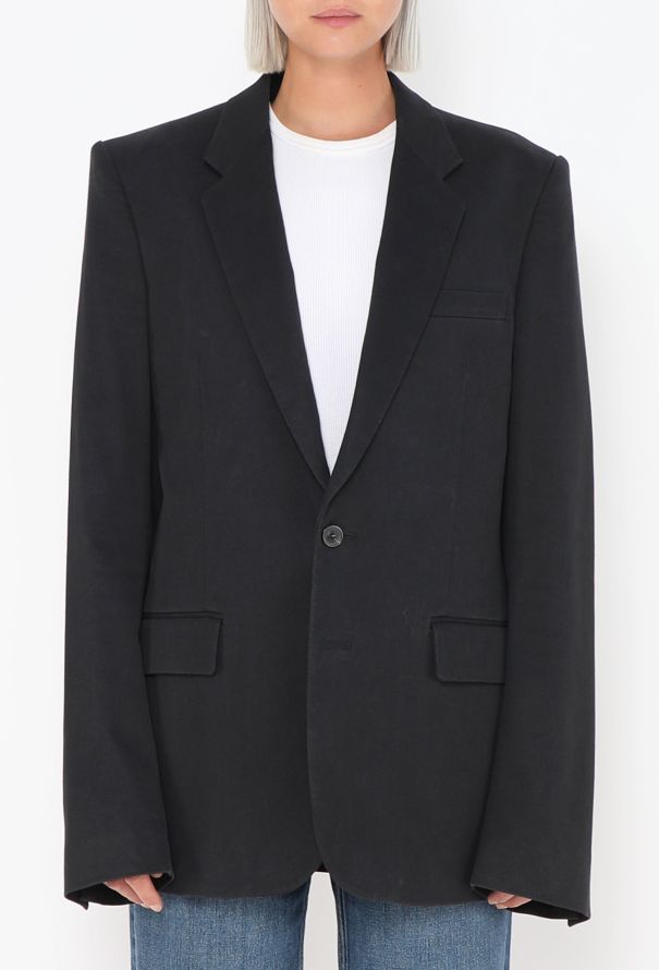 Maison Margiela 2008 Padded Shoulder Blazer - 1