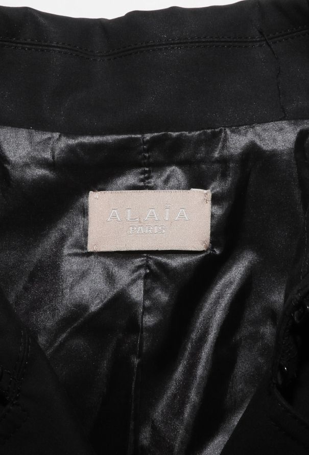 Alaïa Belted Skater Trench Coat - 6