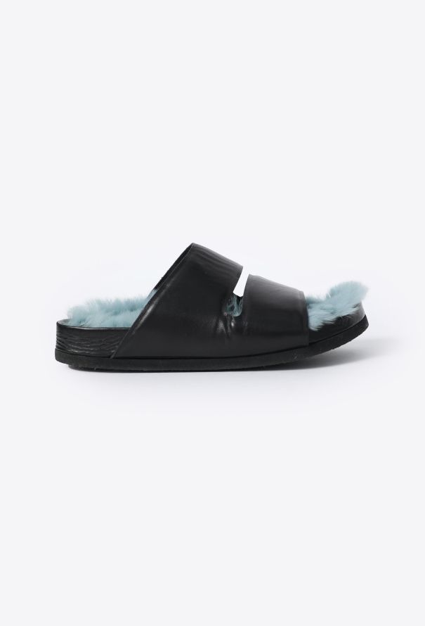 Céline S/S 2013 Mink Fur Slides - 1