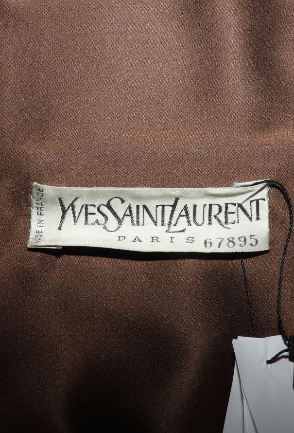 Saint Laurent Haute Couture Python Print Dress, F/W 1991 - 5