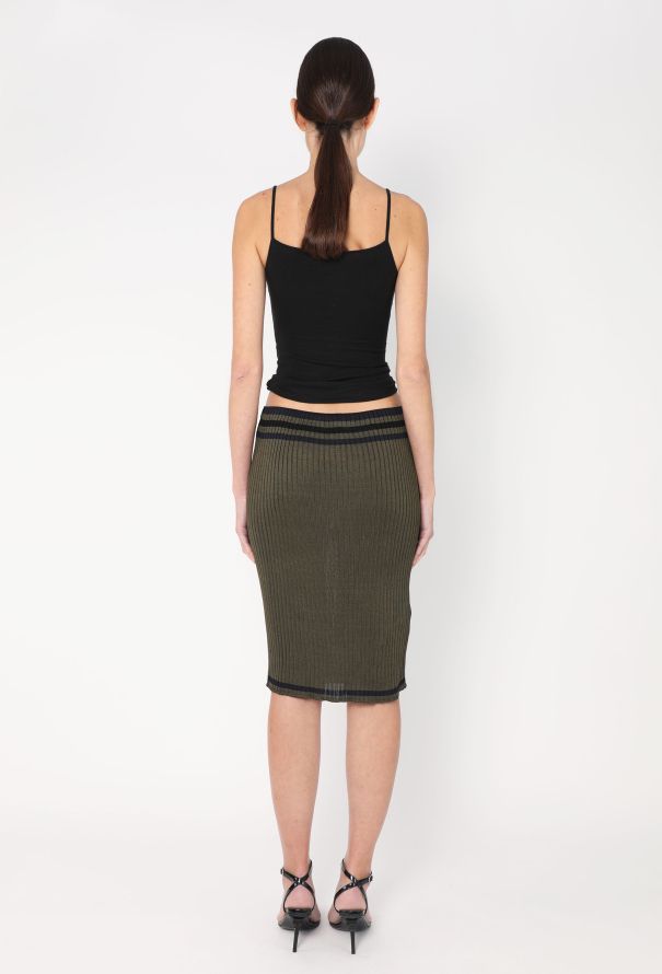 Prada S/S 2014 Ribbed Knit Skirt - 5 Prada S/S 2014 Ribbed Knit Skirt - 5