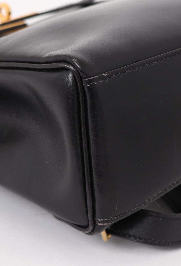 Hermès Vintage Black Box Kelly Ado 20 Backpack - 8 Hermès Vintage Black Box Kelly Ado 20 Backpack - 8