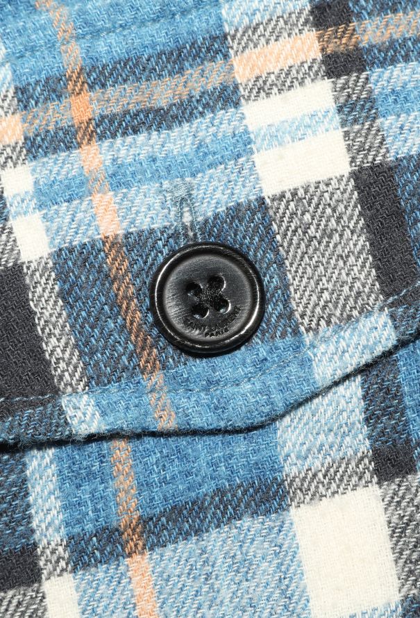 Saint Laurent S/S 2016 Flannel Shirt - 7 Saint Laurent S/S 2016 Flannel Shirt - 7