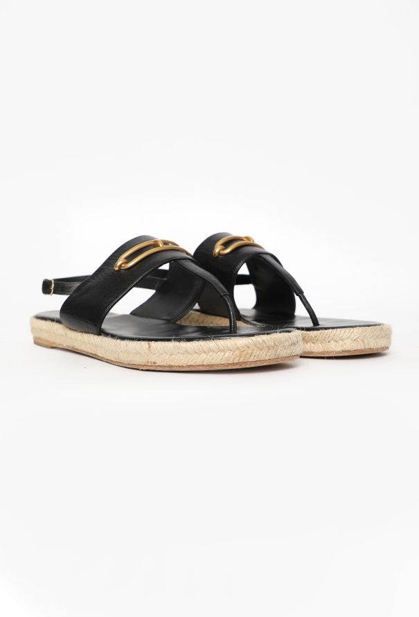 Hermès Eloïse Leather Espadrilles - 3
