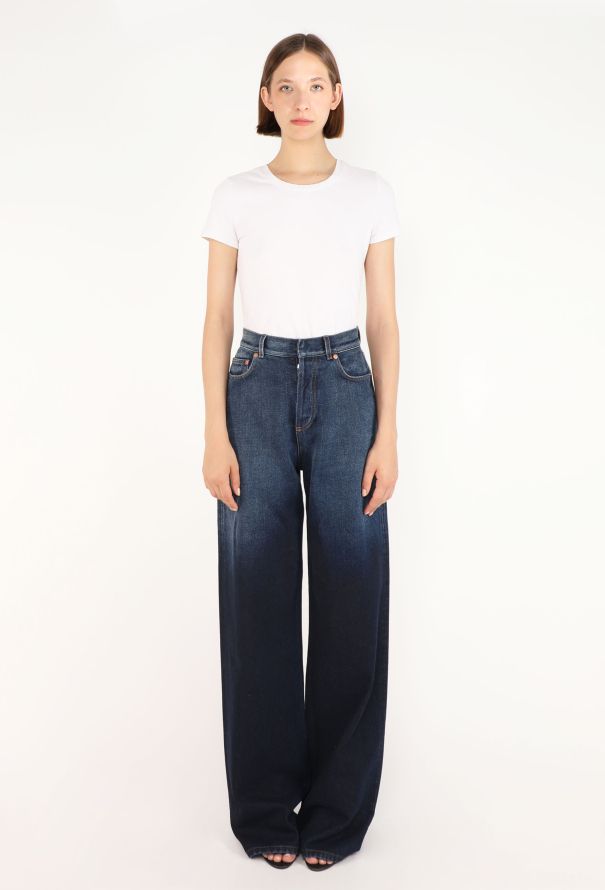 Dior Dark-Washed Ombré Jeans, 2023 - 1