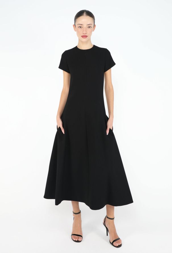 Céline Classic A-Line Crêpe Dress - 1