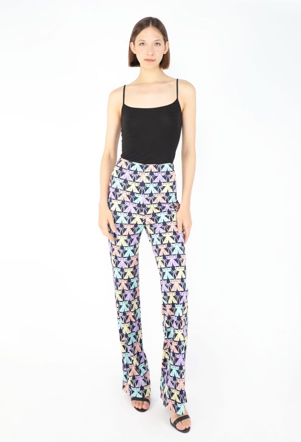 Miu Miu 2017 Belted Cat Print Ensemble - 5