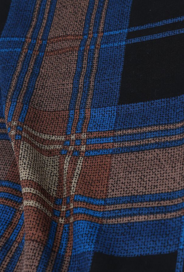 Saint Laurent '70s Fringed Plaid Scarf - 5 Saint Laurent '70s Fringed Plaid Scarf - 5