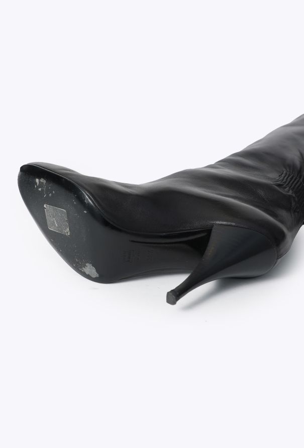 Pierre Hardy Gathered Knee-High Boots - 5