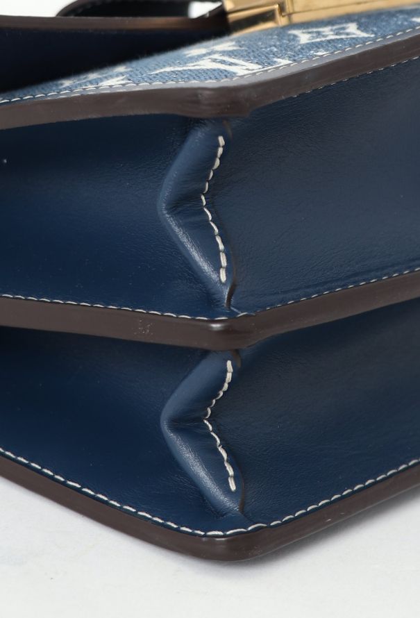 Louis Vuitton 2022 Denim Dauphine MM Bag - 11