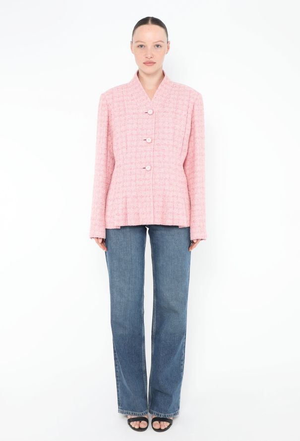 Chanel Resort 2019 'La Pausa' Silk Tweed Ensemble - 15