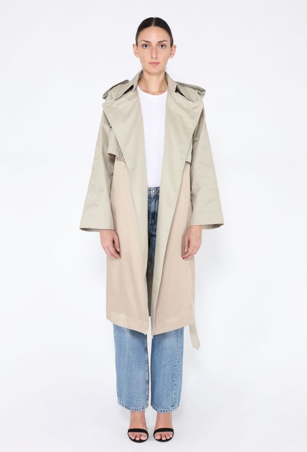 Céline Resort 2018 Belted Épaulette Trench - 1