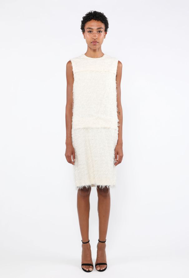 Calvin Klein Textured Silk Shift Dress, F/W 2011 - 3
