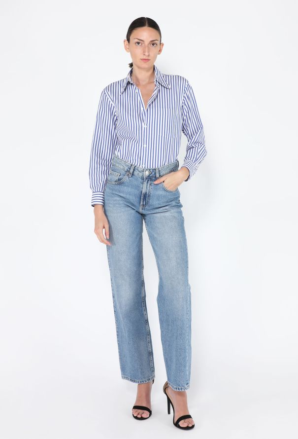 Comme des Garçons 2006 Classic Striped Button Down - 2