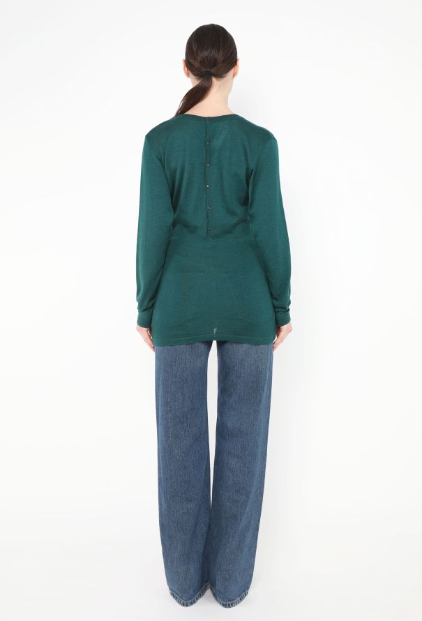 Alaïa Vintage Ribbed Trim Tunic - 6 Alaïa Vintage Ribbed Trim Tunic - 6