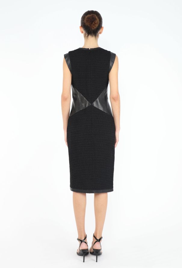 Chanel 2004 Tweed Patchwork Dress - 6