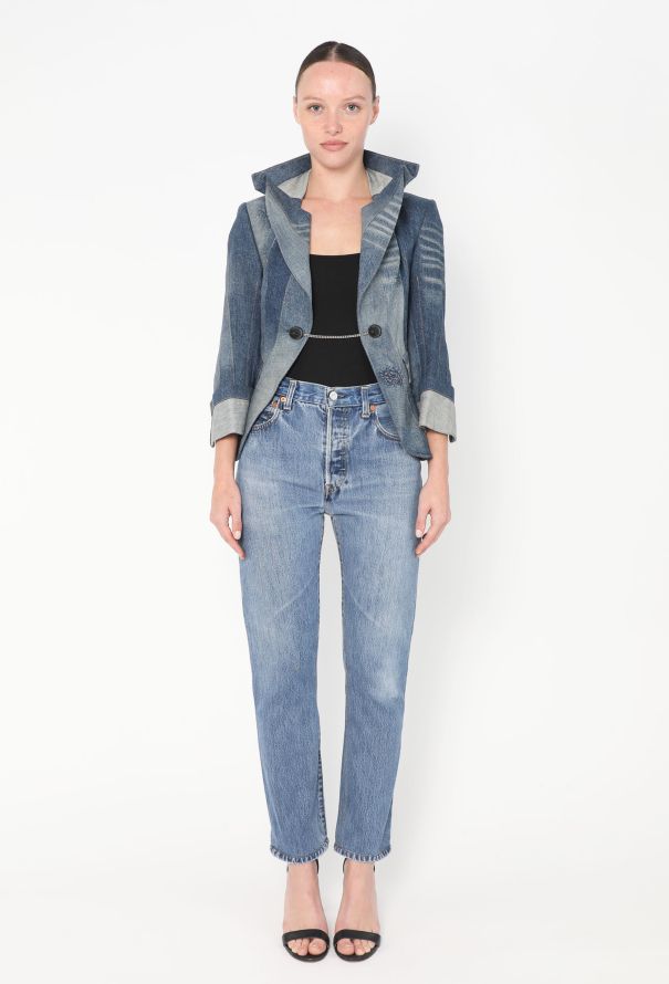 S/S 2009 Patchwork Denim Jacket | Authentic & Vintage | ReSee