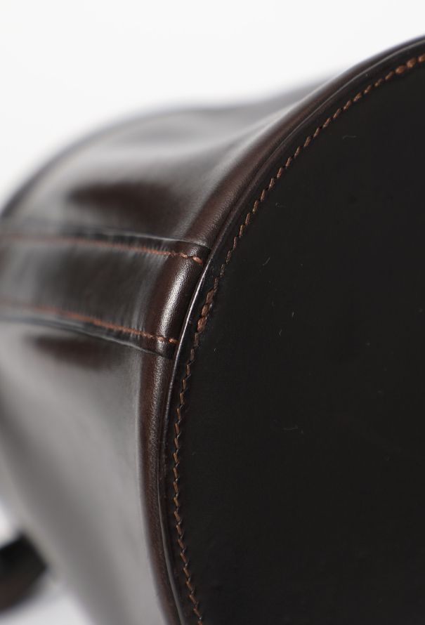 Hermès Rare Vintage Chocolat Box Farming Bag - 9