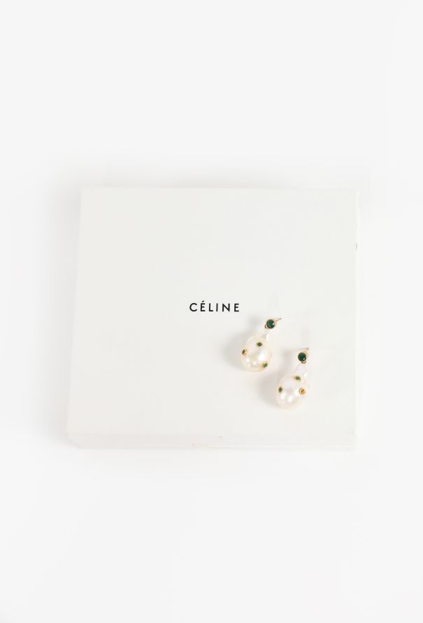 Céline Pre-Fall 2018 Baroque Pearl Earrings - 3 Céline Pre-Fall 2018 Baroque Pearl Earrings - 3