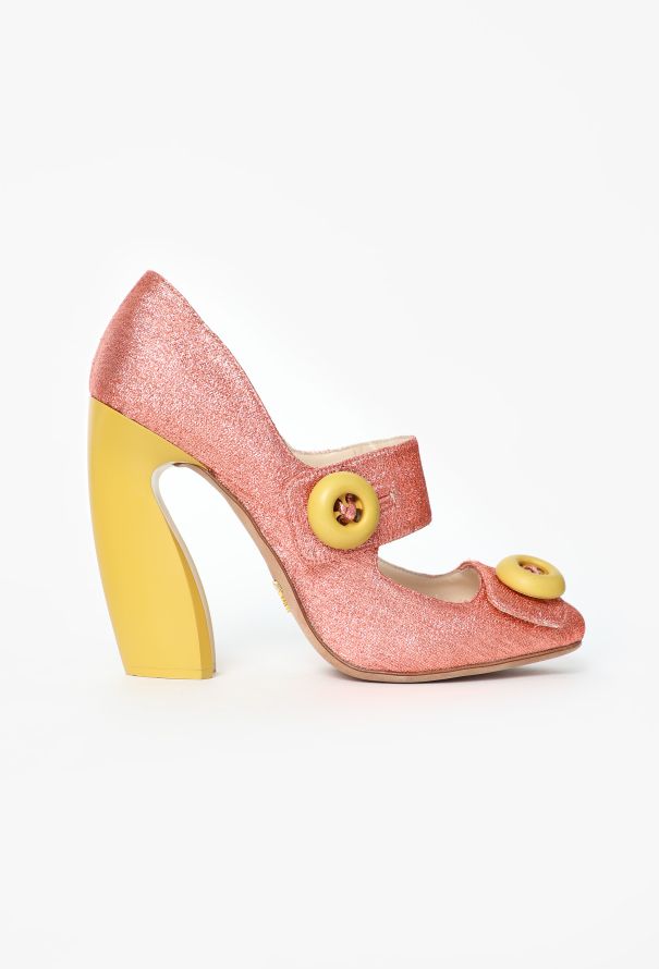 Prada F/W 2011 Iridescent Mary Jane Pumps - 1