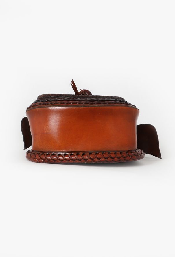 World Treasures Spanish Hand Tooled Leather Bag - 6 World Treasures Spanish Hand Tooled Leather Bag - 6