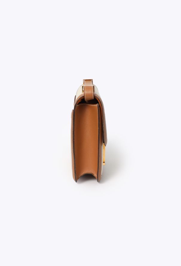 Hermès Vintage Toile & Gold Box Constance 23 - 6