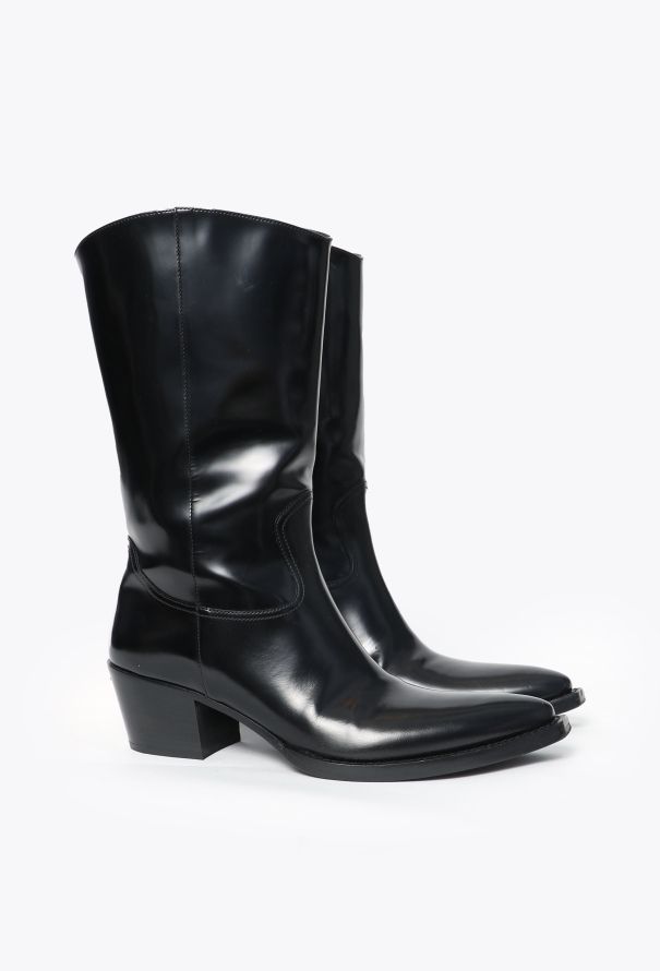 Prada 2023 Brushed Camperos Boots - 4