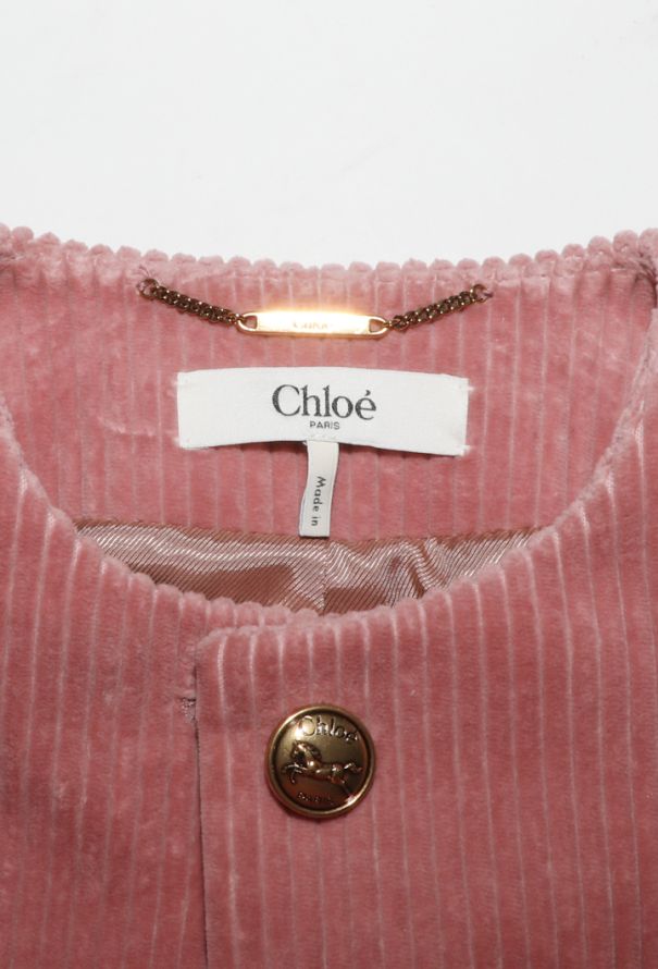 Chloé Corduroy Cropped Jacket, 2025 - 5
