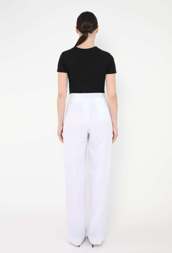 Céline Tapered Belted Trousers - 4 Céline Tapered Belted Trousers - 4