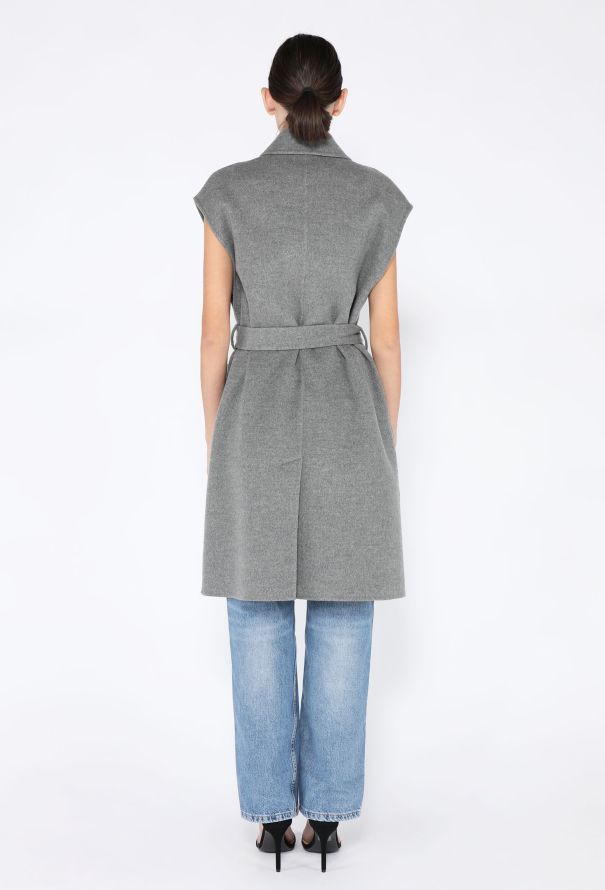 Hermès 2024 Belted Cashmere Long Vest - 6