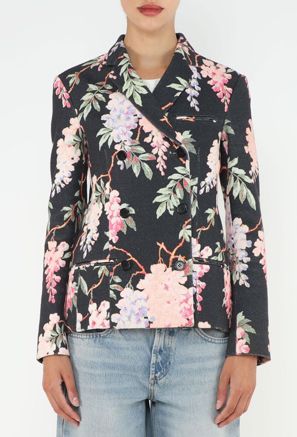 Céline Resort 2012 Tailored Floral Blazer - 1