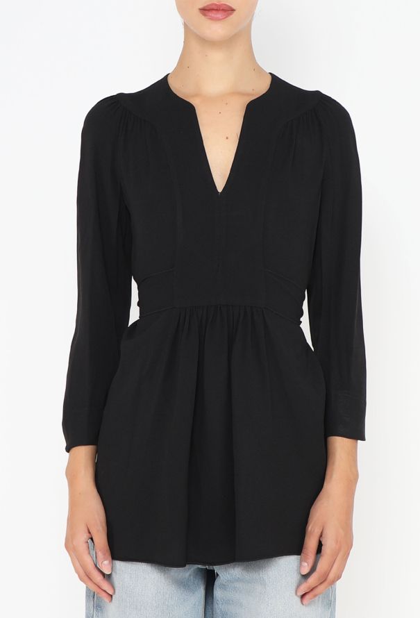 Prada F/W 2001 Pleated Mod Top - 1