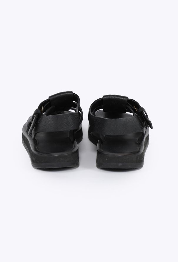 The Row 2023 Leather Fisherman Sandals - 4