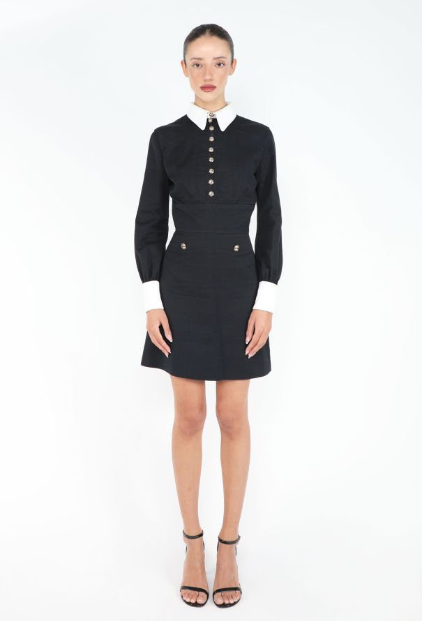 Saint Laurent Twill Cargo Mini Dress - 2