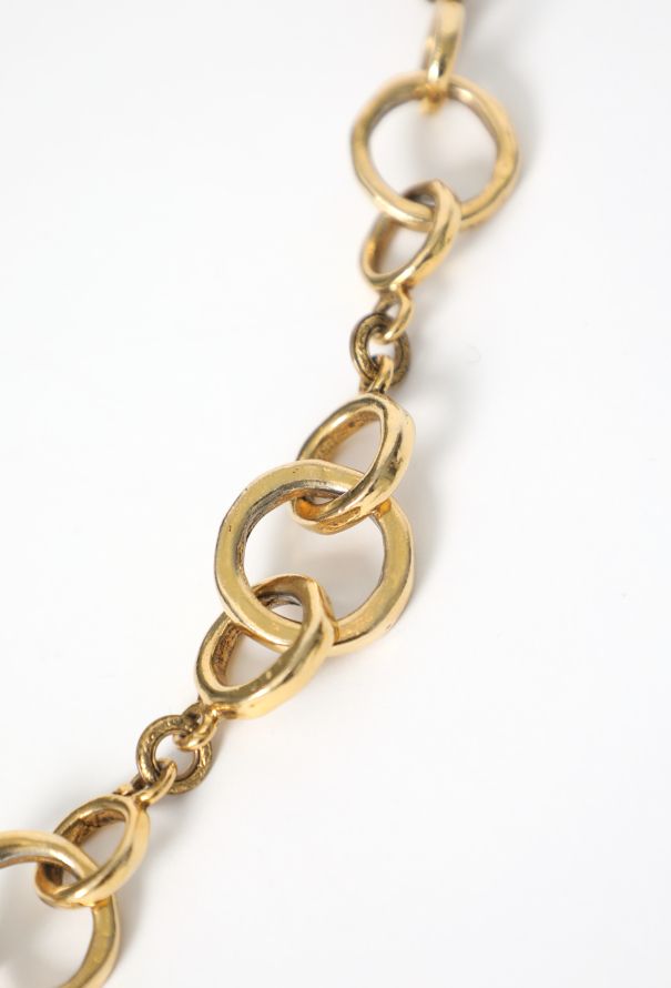 Chanel Vintage Hammered Chain Sautoir - 3